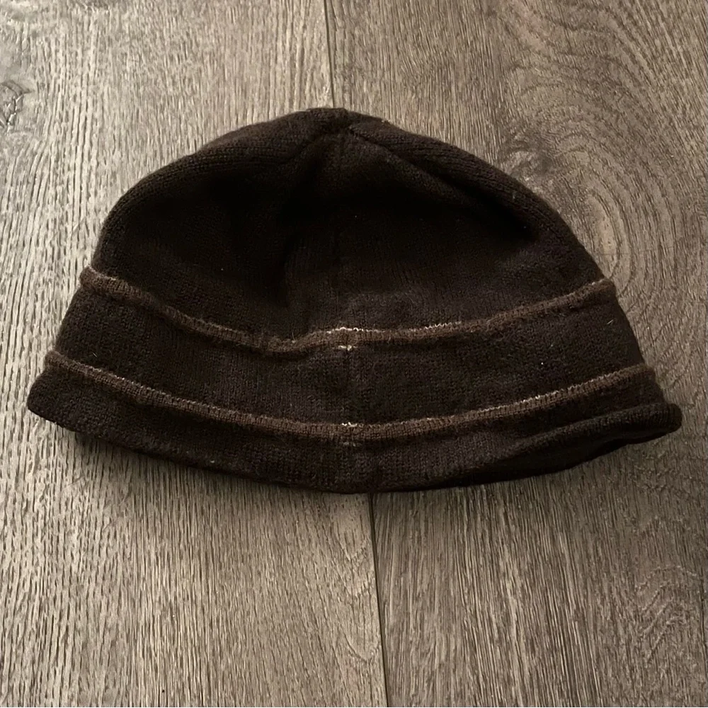 Vintage Eclectic Grandpa The North Face Merino Wool Beanie Hat